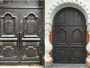 Историческую дверь мужской гимназии вернули в БГПУ после реставрации фото