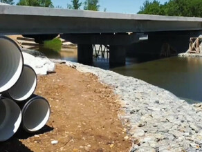 В Мазановском районе завершается реконструкция аварийного моста пострадавшего после паводка