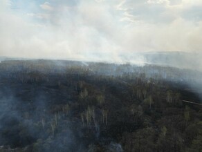 В районе поселка Магдагачи бушует природный пожар