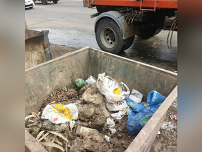 Мусоровозы Благовещенска не могут очистить мусорные баки Виноваты жители города видео