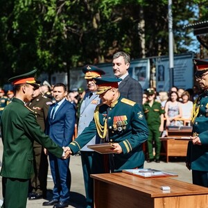 В Благовещенске сегодня состоялся очередной выпуск курсантов ДВОКУ (фото)