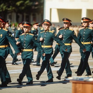 В Благовещенске сегодня состоялся очередной выпуск курсантов ДВОКУ (фото)