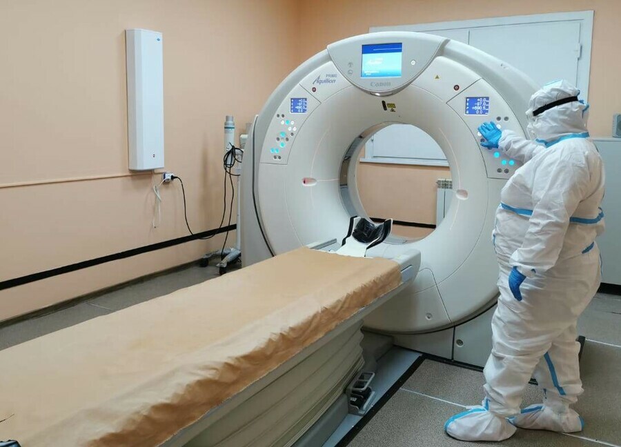 Более 600 исследований сделал новый томограф в красной зоне Благовещенской клинической больницы