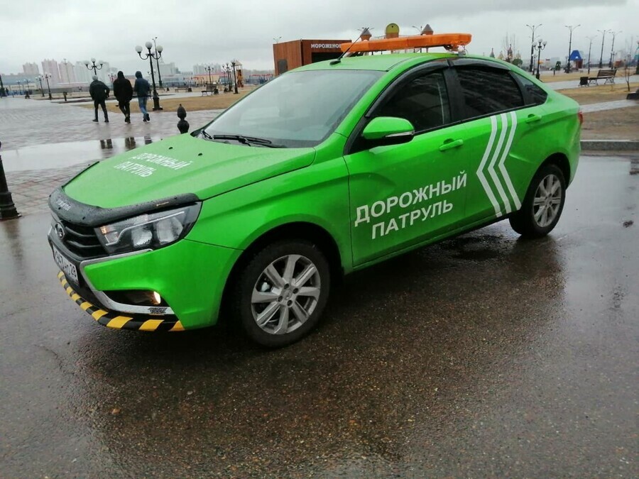 В Благовещенске забрендировали автомобиль Дорожного патруля Зачем