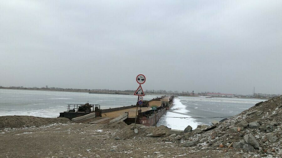 Понтонная переправа между Благовещенском и Хэйхэ работает последний день