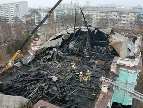 Над кардиологическим центром в Благовещенске после пожара возведут временную крышу