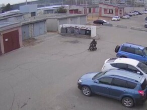 Появилось видео момента кражи коляски у благовещенского инвалида Юрия Сергеева