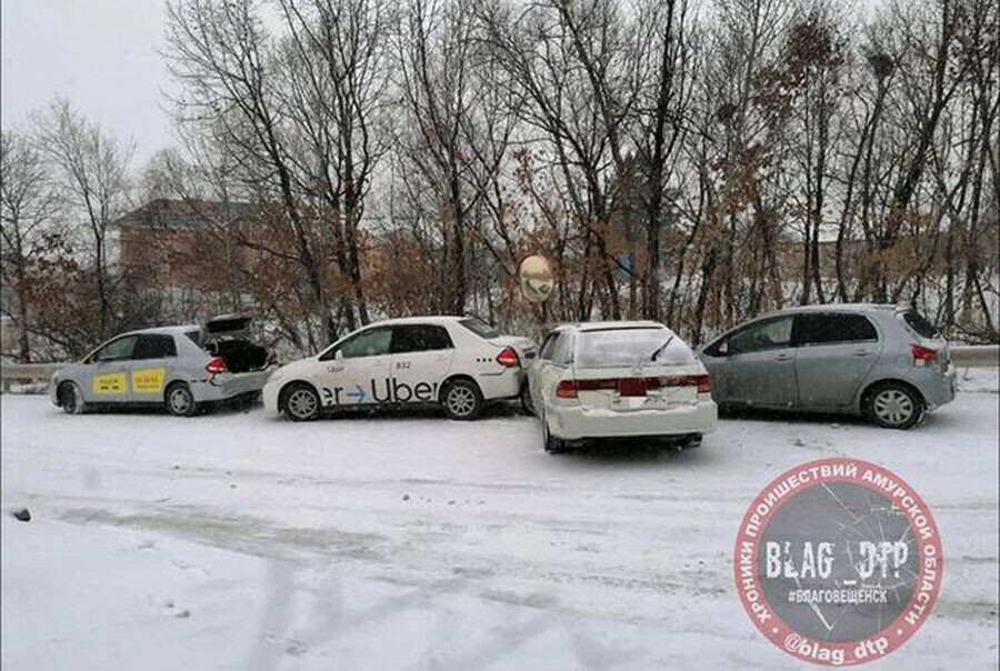 Водителей Благовещенска призывают к осторожности на дорогах произошло слишком много ДТП