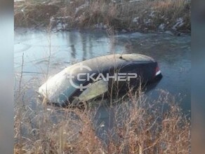 В чигиринском водоеме утонул автомобиль