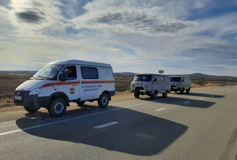 Заблудившегося в полях амурчанина спас громкоговоритель 