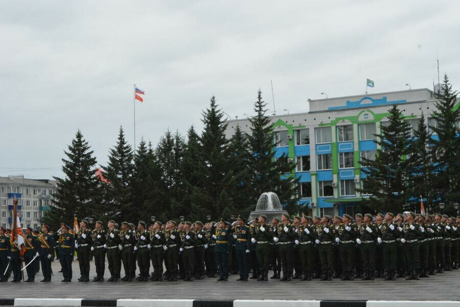 В параде Победы в Белогорске примут участие больше тысячи военных и впервые  раритетный танк Т34