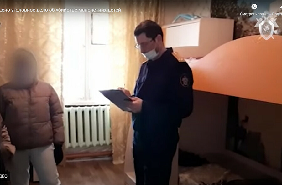 В Якутии отец зарезал двух маленьких сыновей и попытался свести счеты с жизнью видео
