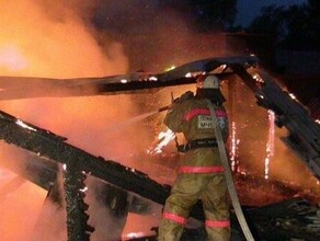 В Прогрессе в огне погиб мужчина