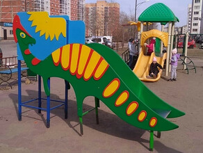 В Благовещенске в районе Тайваня откроют детскую игровую площадку с амурозаврами