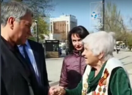 Спикер Госдумы пообещал пенсионерке что чиновники перестанут воровать видео