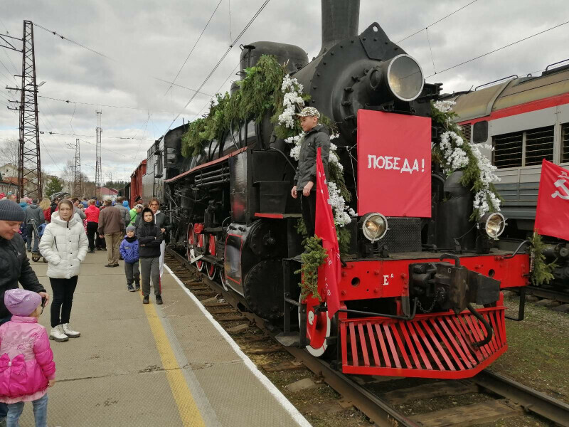 9 Мая в Благовещенск прибудет паровоз времен Великой Отечественной войны