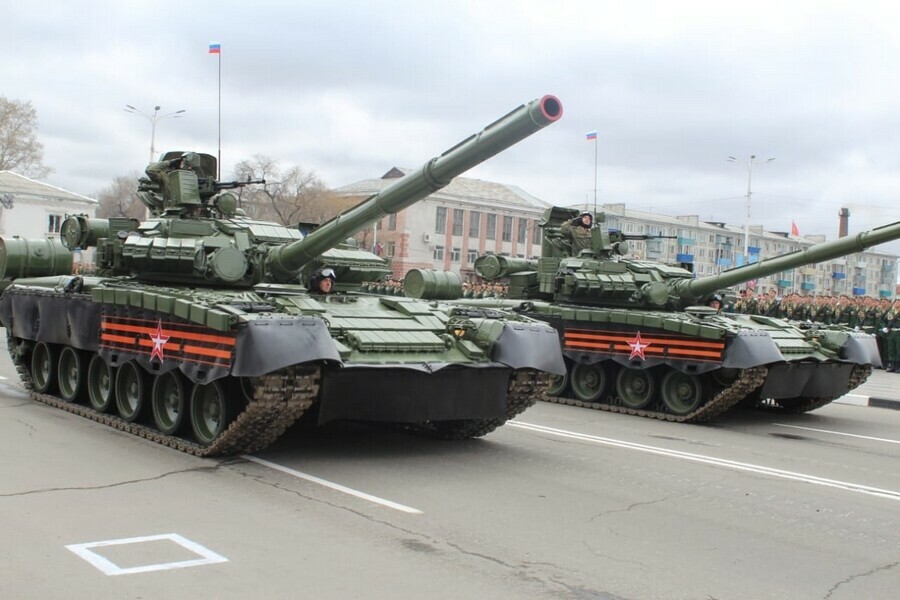Масштабный парад в Белогорске как это было фото