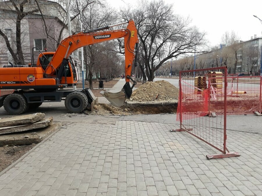 До конца июня очередной участок улицы Горького перекроют для движения