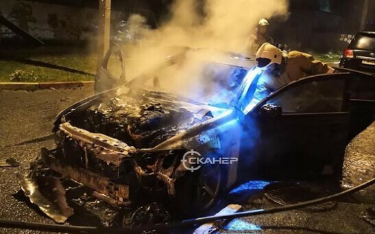 Позапрошлой ночью бегали люди с битами и разбитыми лицами В Благовещенске сгорел Lexus видео