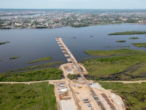 В Амурской области мост через Зею готов на 30  несмотря на паводок