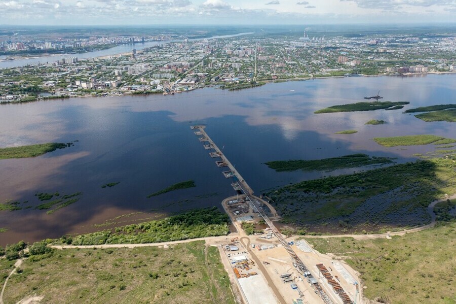 Новый мост через Зею в Благовещенске построят раньше чем планировали