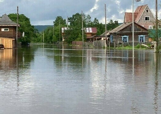 За сутки в Приамурье число подтопленных домов выросло почти в 5 раз