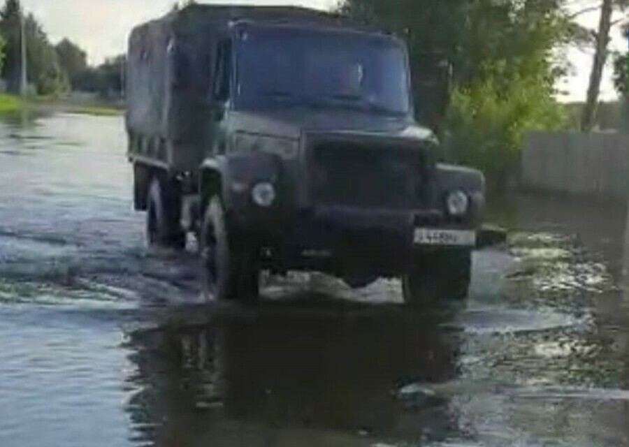Угроза наводнения в Благовещенском районе введен режим ЧС