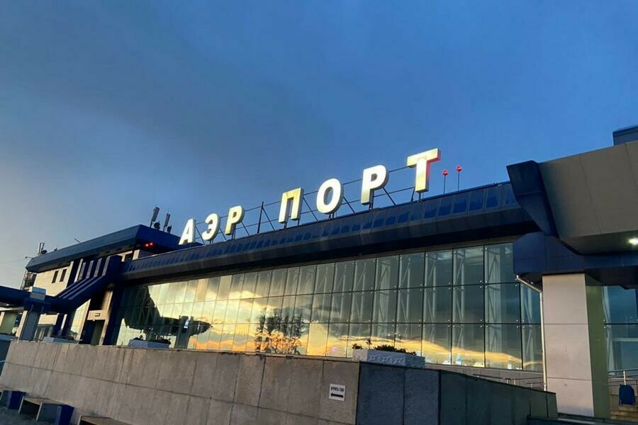 В Благовещенском аэропорту исчезла буква 