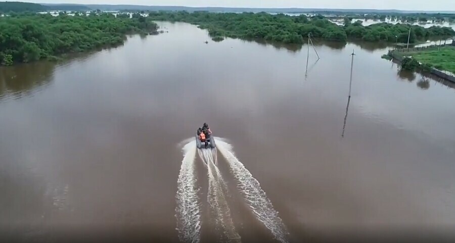 Паводковые качели где в Амурской области прибывает а где падает вода