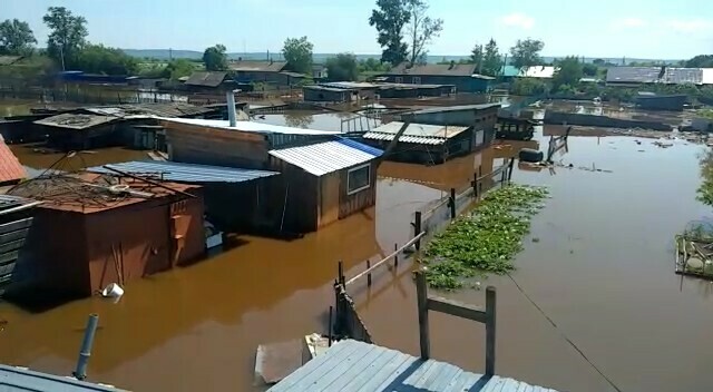 В затопленных селах Приамурья отключают электроэнергию Без света несколько сел Благовещенского района
