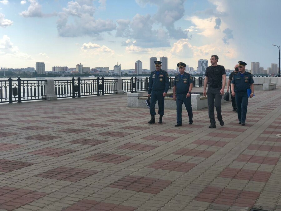 В Приамурье прилетел первый замминистра РФ по делам гражданской обороны чрезвычайным ситуациям и ликвидации последствий стихийных бедствий