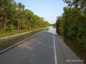 В Благовещенске изза подтопления улицы Ленина закрыт маршрут 41с