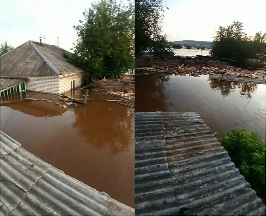 В село Черняево для подтопленных 112 домов отправят 5 мотопомп и 10 тепловых пушек