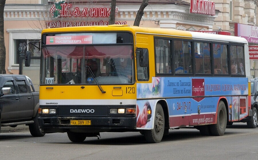 В Благовещенске изза затопления дороги отменен автобус  101 Благовещенск  Верхнеблаговещенское