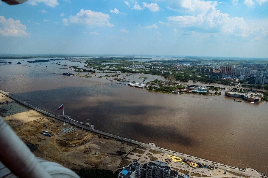 В ближайшие дни реки Амур и Зея в Благовещенске пойдут на спад 