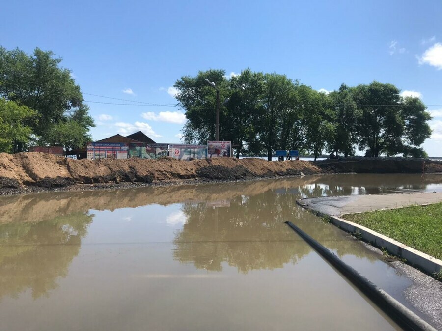 Былостало Как Благовещенск освобождается от воды фото