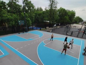 Всем баскетбол на набережной в амурской столице отремонтировали Центр уличного баскетбола
