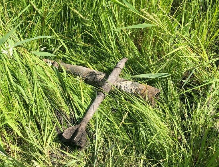 В Приамурье строители рыли котлован и нашли предметы похожие на боеприпасы