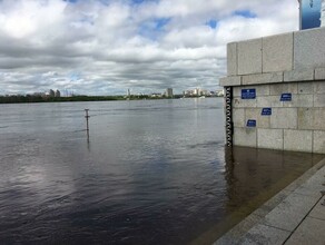 В районе Белогорья вырос уровень воды А в Сергеевке большой спад