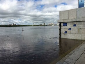 В районе Белогорья вырос уровень воды А в Сергеевке большой спад