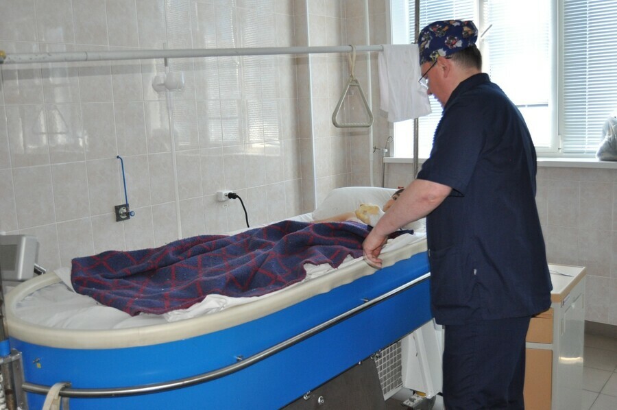 В Амурской областной больнице начали ремонт в ожоговом отделении 