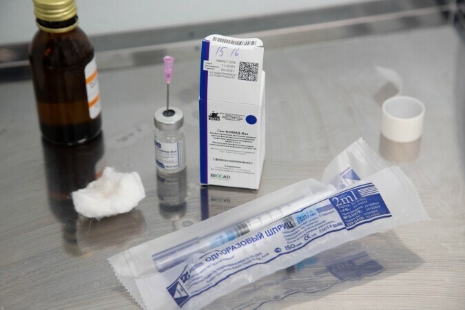 Мобильный пункт вакцинации  от COVID19 открылся в микрорайоне Благовещенска