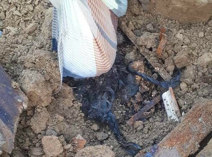 В Амурской области при проведении строительных работ обнаружили гроб фото
