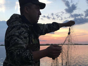 Ловись сеть большая и маленькая амурские охотоведы очищают водоёмы от снастей и мусора 