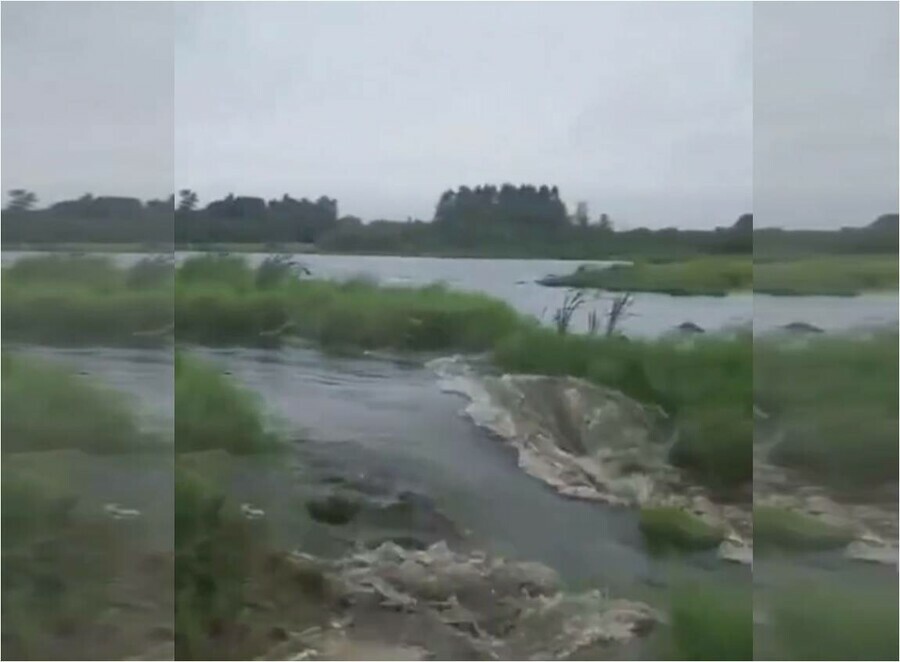 Земля уходила изпод ног в Завитинском районе вода разрушила дамбу видео 