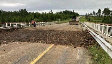 В Амурской области мост на Талакан восстановлен