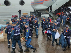 На помощь амурчанамподтопленцам прилетели 80 спасателей из Сибири 