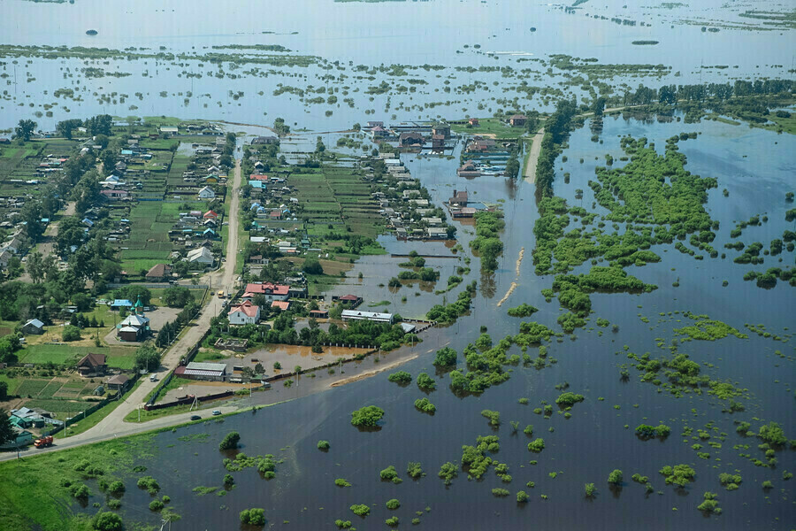 Вода ушла из 30 домов оперативные данные о наводнении в Приамурье на 10 августа
