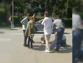 В центре Благовещенска машина сбила маленькую девочку 