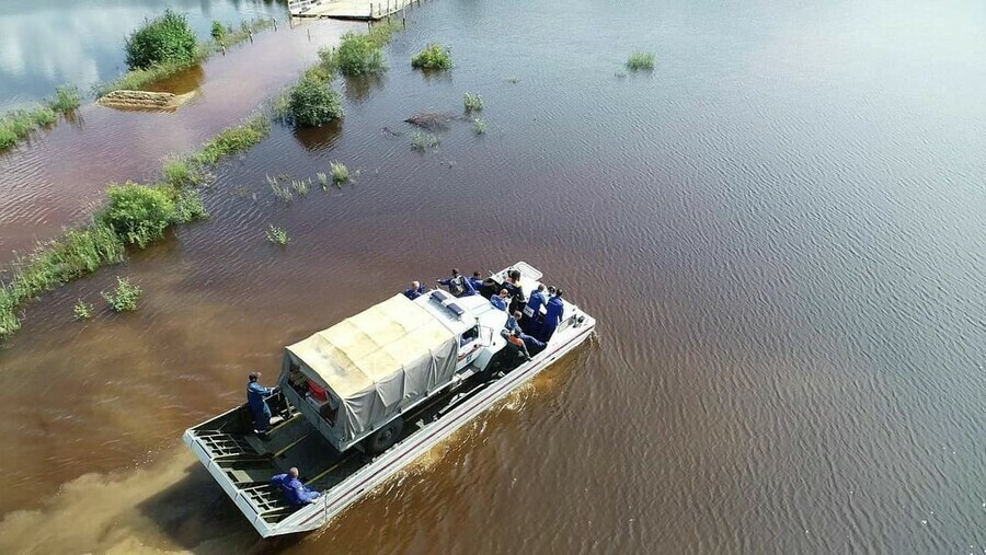 Территории остаются под водой в МЧС рассказали о паводковой обстановке